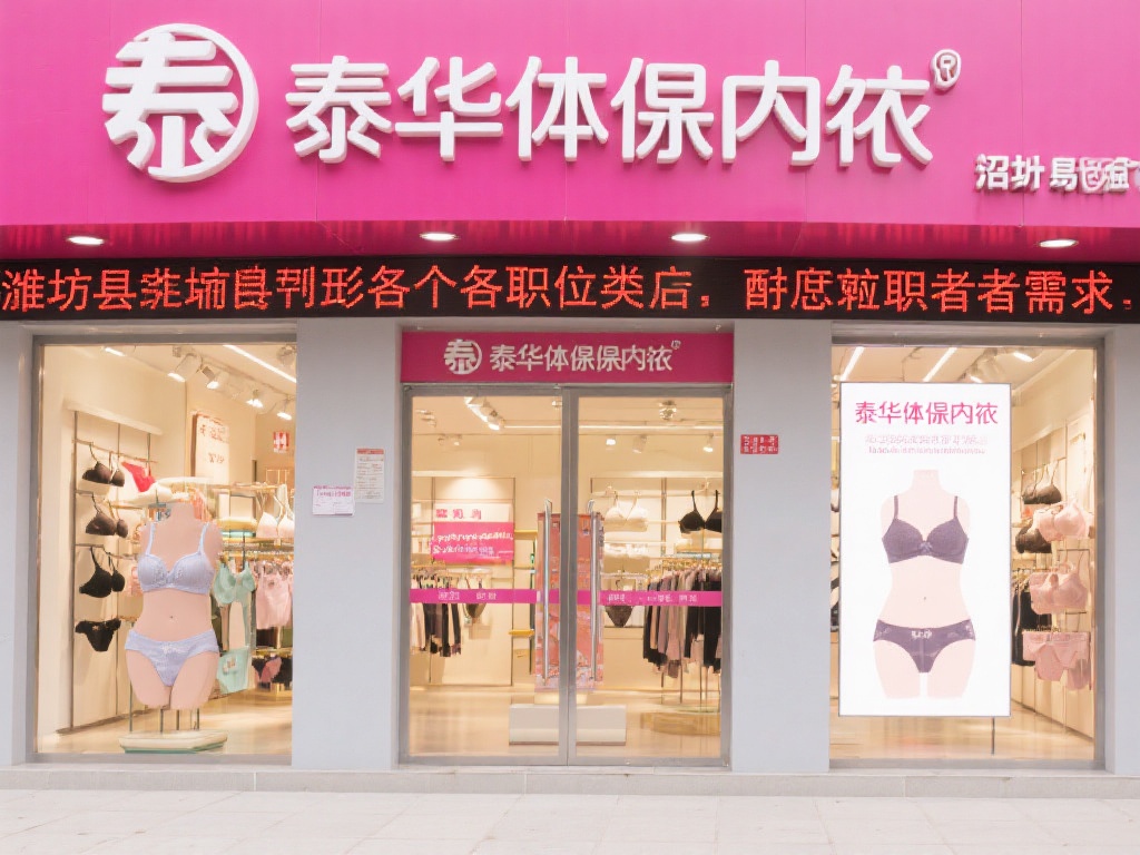在潍坊地区，泰华体会内衣的招聘信息通常涵盖多个职位