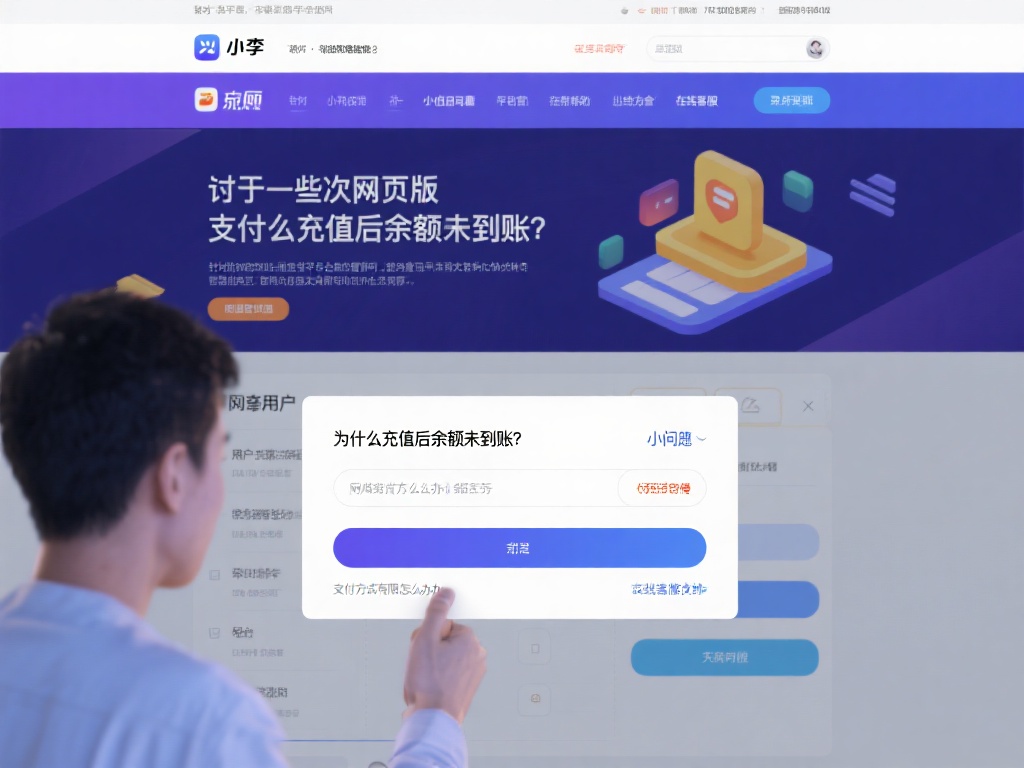 对于初次接触网页版充值的用户来说，可能会遇到一些小